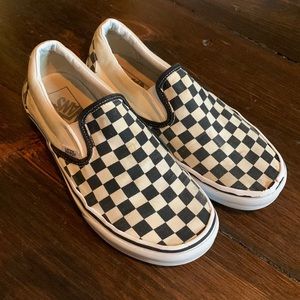 Checkered vans